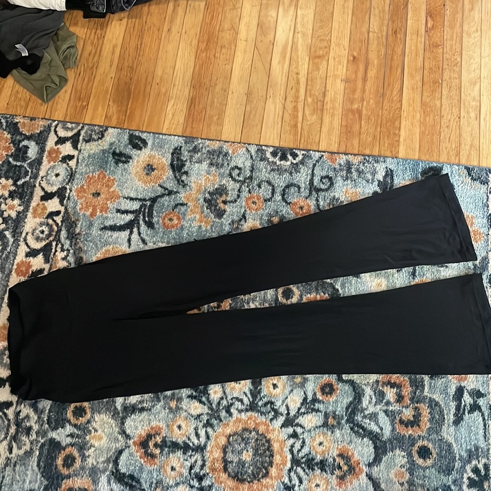 High rise flare yoga pants